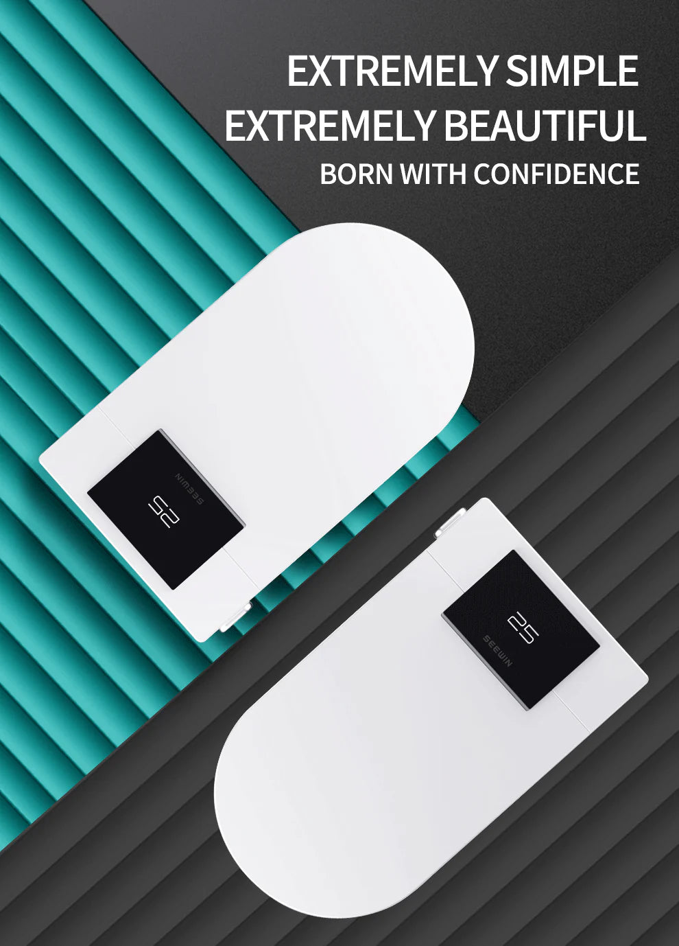 Machenburg Bidet Toilet Munich Pro with Heated Seat Auto Lid Hot Air Dryer