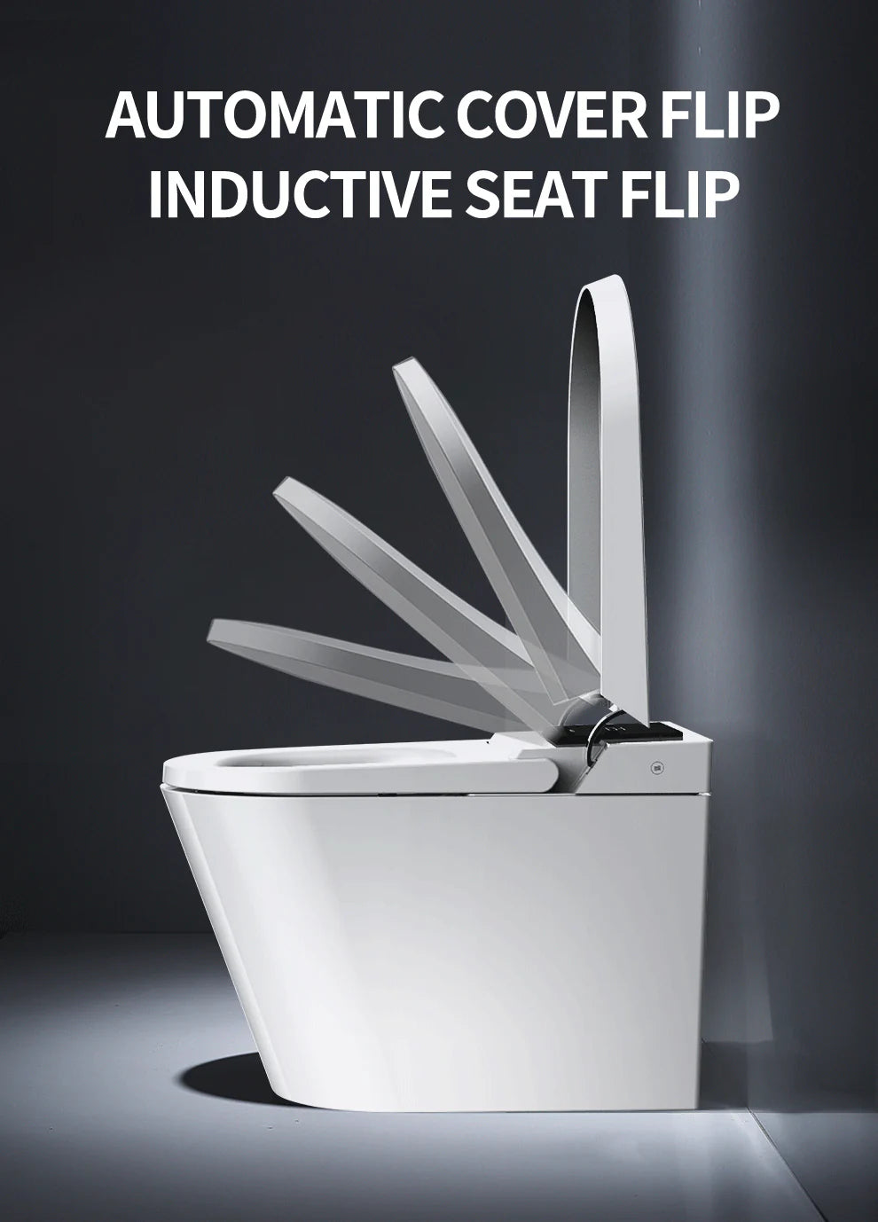 Machenburg Bidet Toilet Munich Pro with Heated Seat Auto Lid Hot Air Dryer